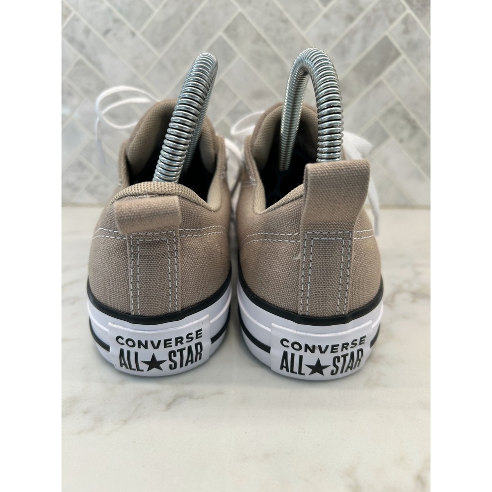 Converse Chuck Taylor All Star Malden Street Sneakers Kids Youth 4 Taupe Low Top - Picture 3 of 8